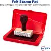 imageCarters Felt Black Stamp Pad 315 x 612 Inches 21082275 x 425