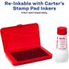 imageCarters Felt Red Stamp Pad 275 x 427 Inch Ink Pad 21071
