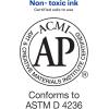 imageCarters Foam Black Stamp Pad 275 x 427 Inches 3 Pack 256031 Pack