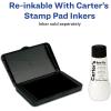 imageCarters Foam Black Stamp Pad 275 x 427 Inches 3 Pack 256031 Pack