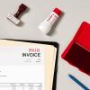 imageCarters NeatFlo Stamp Pad Ink Refill for Red Stamp Pads 21447