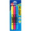 imageAVERY HiLiter PenStyle Highlighters Smear Safe Ink Chisel Tip 4 Assorted Color Highlighters 235453 Count Pack of 1