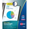 imageAvery Diamond Clear Heavyweight Sheet Protectors Easy Load 200 Document Protectors 74400100 pack