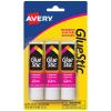imageAvery Glue Stick White Washable Nontoxic 026 oz Permanent Glue Stic 6pk 980953 sticks