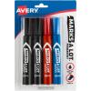 imageAvery MarksALot Permanent Markers Regular DeskStyle Size Chisel Tip Water and Wear Resistant 24 Assorted Markers 981874 markers