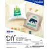 imageAvery Printable Fabric Sheets 85quot x 11quot Inkjet Printer 5 Iron On Transfer Sheets 3384Pack of 5