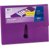 imageAvery Slide ampamp View Expanding File Folder 6 Pockets Letter Size 1 Sage Folder 73546Plum