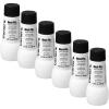 imageCarters NeatFlo Black Ink Refill for ReInkable Stamp Pads 2 oz Bottle 6Pack 223482 Fl Oz Pack of 6