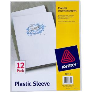 imageAvery Corner Lock Binder Pocket for 3 Ring Binders Aqua Blue with Clear Front for 85quot x 11quot Documents AcidFree and ArchivalSafe 1 Binder Folder 47837Clear