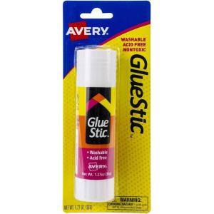 imageAvery Glue Stic  Washable NonToxic Glue Sticks for Classroom Crafting and Office Use 127 oz Pack of 6 White 98073127 oz
