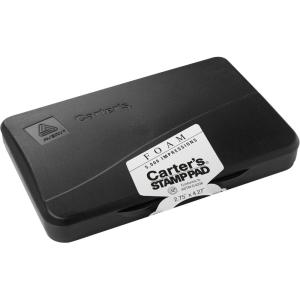 imageCarters Foam Black Stamp Pad 275 x 427 Inches 3 Pack 256031 Pack
