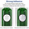 imageAvery Durable Waterproof Round Scalloped Labels Sure Feed Technology 25quot Diameter 450 Total Oil and TearResistant Waterproof Labels PrinttoTheEdge LaserPigmentBased Inkjet Printable90 labels