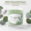 imageAvery EcoFriendly Matte White Recycled Oval Labels 425quot x 25quot Matte White Labels Permanent Adhesive LaserInkjet Printable 60 Total300 labels