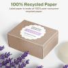 imageAvery EcoFriendly Matte White Recycled Round Scalloped Labels 25quot Diameter PrinttoTheEdge Matte White Labels Permanent Adhesive LaserInkjet Printable 90 Total90 labels