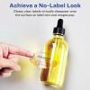 imageAvery Glossy Clear Oval Labels Sure Feed Technology 15quot x 25quot 180 Glossy Clear Labels LaserInkjet Printable180 labels