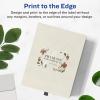 imageAvery Glossy Clear Rectangle Scalloped Labels Sure Feed Technology 2quot x 3quot 80 Glossy Clear Labels PrinttoTheEdge LaserInkjet Printable800 labels