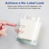 imageAvery Glossy Clear Round Scalloped Labels Sure Feed Technology 25quot Diameter 225 Glossy Clear Labels PrinttoTheEdge LaserInkjet Printable90 labels