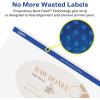 imageAvery Glossy White Oval Labels Sure Feed Technology 425quot x 25quot 60 Glossy White Labels Permanent Adhesive LaserInkjet Printable300 labels