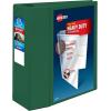 imageAvery HeavyDuty View 3 Ring Binder 2 Inch One Touch EZD Rings 540Sheet Capacity 28 Inch Wide Spine Customizable Clear Cover and Spine 1 Green Binder 79683Green