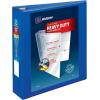 imageAvery HeavyDuty View 3 Ring Binder 3quot One Touch EZD Rings 1 Pacific Blue Binder 79811Pacific Blue