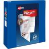 imageAvery HeavyDuty View 3 Ring Binder 3quot One Touch EZD Rings 1 Pacific Blue Binder 79811Pacific Blue