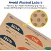 imageAvery Kraft Brown Oval Labels Sure Feed Technology 1quot x 2quot 360 Kraft Brown Labels PrinttoTheEdge LaserInkjet Printable2 400 labels