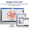 imageAvery Matte White Oval Labels Sure Feed Technology 2quot x 313quot 200 Matte White Printable Labels2 000 Labels