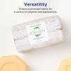imageAvery Matte White Square Labels Sure Feed Technology 25quot x 25quot 225 Matte White Printable Labels900 Labels