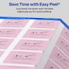 imageAvery Matte White Square Labels Sure Feed Technology 2quot x 2quot 300 Matte White Printable Labels300 Labels