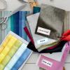imageAvery NoIron Fabric Labels 12quot x 134quot Washer and DryerSafe Waterproof Labels NonPrintable 54 Total 40720Pastel Designs