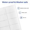 imageAvery NoIron Fabric Labels 12quot x 134quot Washer and DryerSafe Waterproof Labels NonPrintable 54 Total 40720White