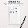 imageAvery NoIron Fabric Labels 12quot x 134quot Washer and DryerSafe Waterproof Labels NonPrintable 54 Total 40720White