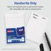 imageAvery NoIron Fabric Labels 12quot x 134quot Washer and DryerSafe Waterproof Labels NonPrintable 54 Total 40720White