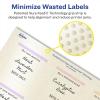 imageAvery Pearlized Ivory Square Labels Sure Feed Technology PrinttoTheEdge 2quot x 2quot 120 Pearlized Ivory Labels LaserInkjet Printable1 200 labels