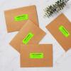 imageAvery Printable Address Labels with Sure Feed 1quot x 258quot Assorted Neon Magenta Green and Yellow 450 Blank Mailing Labels for Laser and Inkjet Printers 5979Neon Green