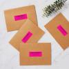 imageAvery Printable Address Labels with Sure Feed 1quot x 258quot Assorted Neon Magenta Green and Yellow 450 Blank Mailing Labels for Laser and Inkjet Printers 5979Neon Magenta