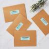imageAvery Printable Address Labels with Sure Feed 1quot x 258quot Assorted Neon Magenta Green and Yellow 450 Blank Mailing Labels for Laser and Inkjet Printers 5979Pastel Blue