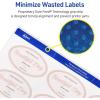 imageAvery Printable Blank Oval Labels 2quot x 313quot Matte White 200 Customizable Labels 225702 x 313
