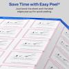 imageAvery Printable Blank Square Labels 15quot x 15quot Matte White 600 Customizable Labels 2280515 x 15