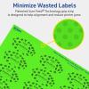 imageAvery Printable Oval Labels Sure Feed Technology 1quot x 2quot Neon Green Labels PrinttoTheEdge LaserInkjet Printable 960 Total Great for Soaps and Candles240 labels