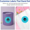 imageAvery Printable Round Scalloped Labels Sure Feed Technology 212quot Diameter Bright Blue Labels PrinttoTheEdge LaserInkjet Printable 90 Total Great for Mailing Seals and Candles720 labels
