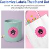 imageAvery Printable Round Scalloped Labels Sure Feed Technology 212quot Diameter Bright Pink Labels PrinttoTheEdge LaserInkjet Printable 90 Total Great for Mailing Seals and Candles90 labels