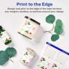 imageAvery Square Labels Sure Feed Technology 2quot x 2quot 120 Glossy White Labels 36476300 labels