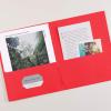 imageAvery Two Pocket Folders Holds up to 40 Sheets Business Card Slot 25 Red Folders 47989Red