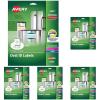 imageAvery Easy Peel Oval ID Labels Sure Feed Print to Edge Perm Adhesive 15quot x 25quot 270 Ct 6583One Size Pack of 5