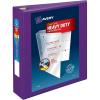 imageAvery HeavyDuty View 3 Ring Binder 2quot One Touch EZD Rings 540Sheet Capacity 28 Inch Wide Spine Great for Home School Supplies Office or Organization Needs 1 Purple Binder 79777Purple
