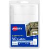 imageAvery NoIron Fabric Labels 12quot x 134quot Washer and DryerSafe Waterproof Labels NonPrintable 54 Total 40720White