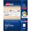 imageAvery Printable Index Cards with Sure Feed Technology 3quot x 5quot White 150 Blank Index Cards for Laser or Inkjet Printers 053883 x 5 Inches Pack of 5