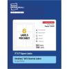 imageAvery UltraDuty GHS Labels Waterproof 1 X 1 White Square Labels 1200 Total Use with Laser Printers3 X 3