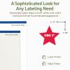 imageAvery Dissolvable Star Labels Sure Feed Technology 214quot x 238quot Matte White PrinttoTheEdge LaserInkjet Printable 300 Labels Total300 labels